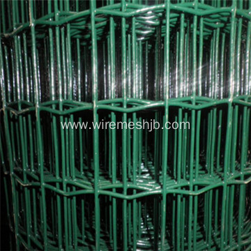 Green PVC Coated Euro Welded Wire Mesh Fence